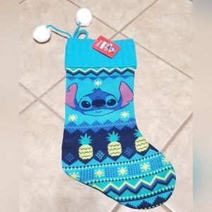 Disney Stitch Pineapples 19 Inch Christmas Stocking